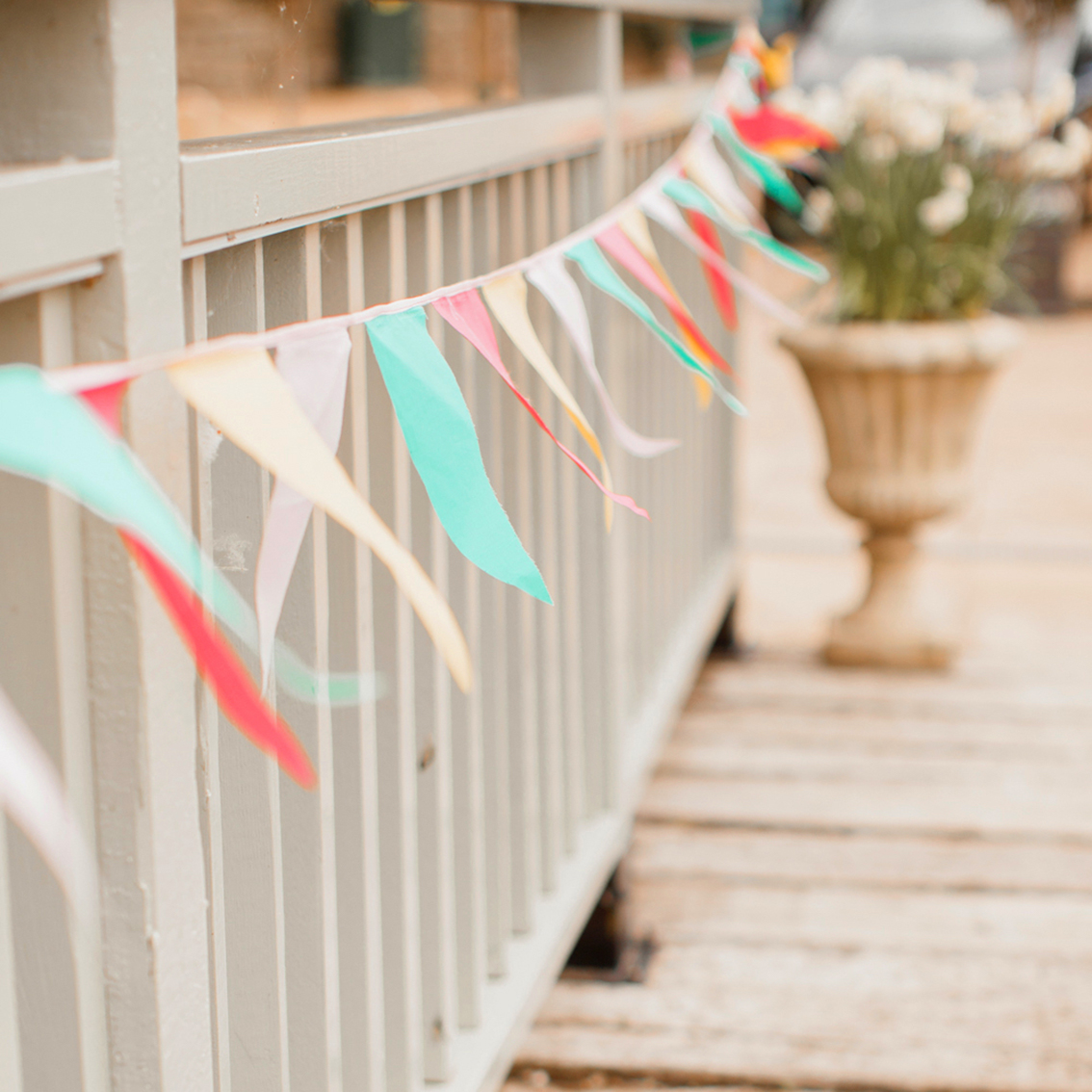 Quick and easy bunting